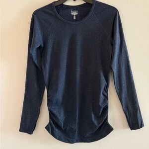 Athleta Navy Long Sleeve Top